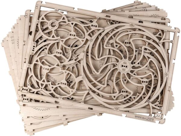 Wooden City 3D Holzpuzzle Kinetic Picture Modell Nr. WR308 – Bild 3