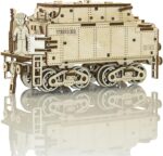 Wooden City 3D Holzpuzzle Wooden Express mit Waggon Modell Nr. WR323 – Bild 2
