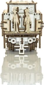 Wooden City 3D Holzpuzzle Wooden Express mit Waggon Modell Nr. WR323 – Bild 3