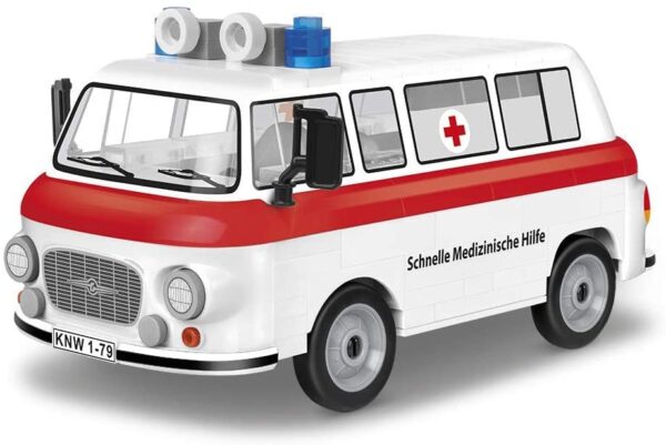 Cobi Barkas B1000 Krankenwagen Modell Nr. 24595 – Bild 3