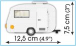 Cobi Trabant 601 & Caravan Modell Nr. 24590 – Bild 6