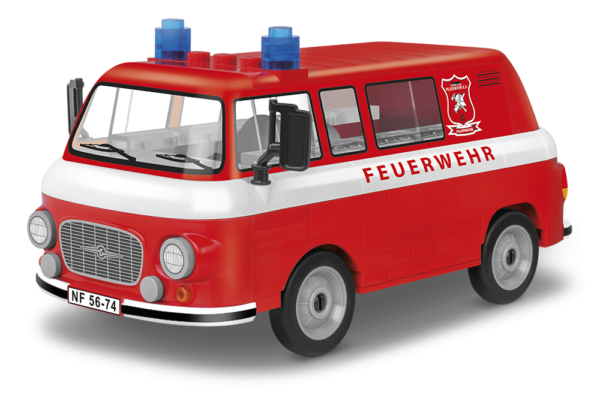 Cobi Ostalgie Bundle Rettungsfahrzeuge Barkas B1000 Trabant 601 Wartburg 353 – Bild 4