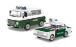 Cobi Ostalgie Bundle DDR Polizei Barkas B1000 Wartburg 353