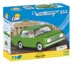 Cobi Ostalgie Bundle 30 Jahre Ende der Berliner Mauer Trabant 601 Wartburg 353 – Bild 5