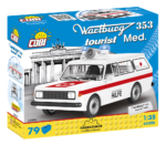Cobi Ostalgie Bundle Rettungsfahrzeuge Barkas B1000 Trabant 601 Wartburg 353 – Bild 3