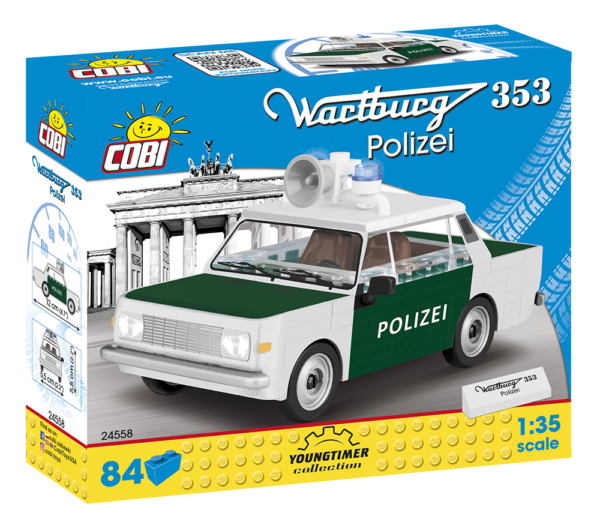 Cobi Ostalgie Bundle DDR Polizei Barkas B1000 Wartburg 353 – Bild 3