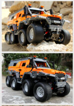 Mould King Avtoros Shaman 8x8 Off-Road Truck Modell Nr. 13088 – Bild 5