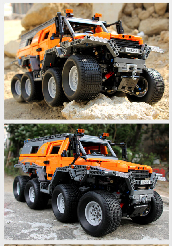 Mould King Avtoros Shaman 8x8 Off-Road Truck Modell Nr. 13088 – Bild 5