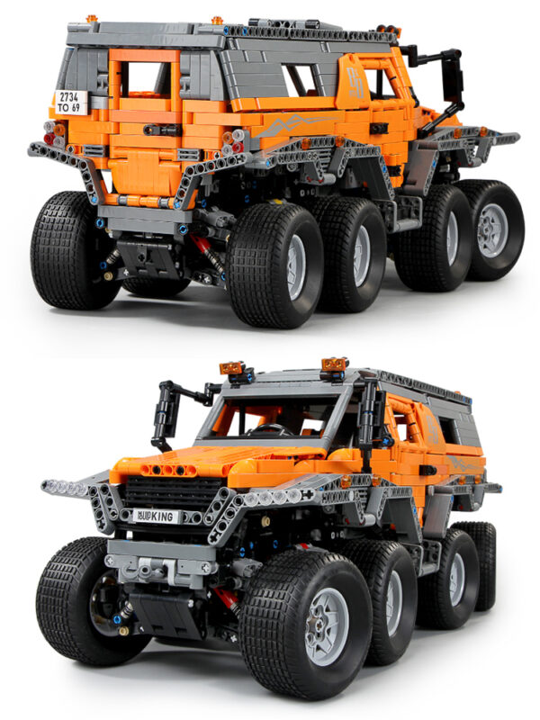 Mould King Avtoros Shaman 8x8 Off-Road Truck Modell Nr. 13088 – Bild 4