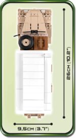 Cobi Ford V3000S Maultier Ambulance Historical Collection Modell Nr. 2518 – Bild 5