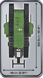 Cobi Tank Mark I Historical Collection Modellnummer 2972 – Bild 7