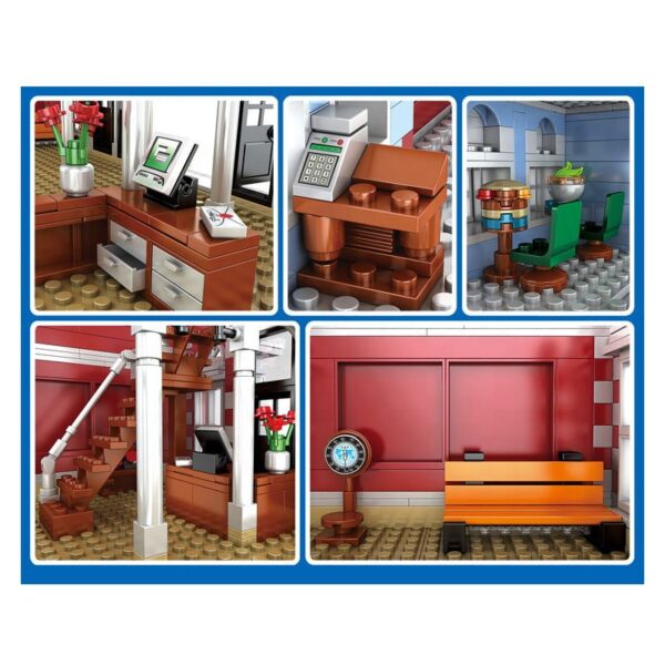 Mould King Kingland The Station of the Dreamland  Modell Nr. 11004 3132 Teile – Bild 3