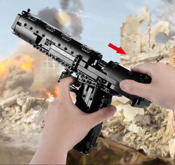 Mould King Block Gun Desert Eagle Bausatz Modell Nr. 14004 ab 14 Jahren – Bild 2