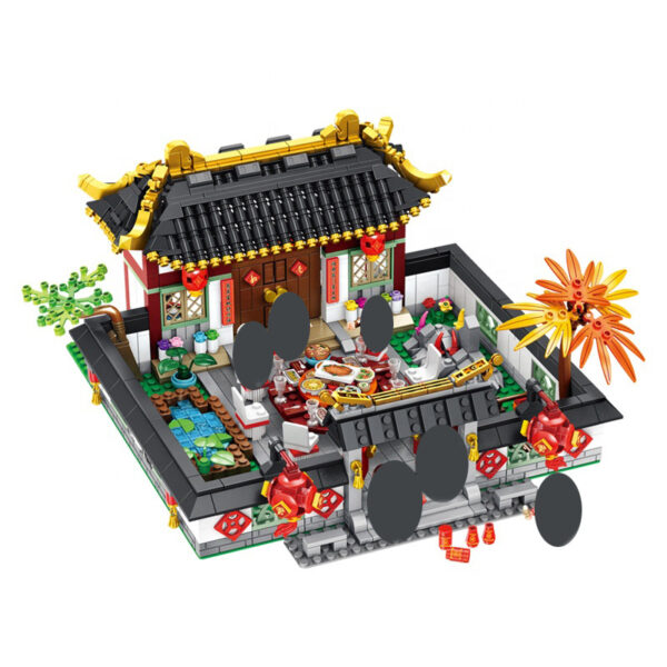 Panlos Brick Chinese New Year Festival Modell Nr. 639001 – Bild 2
