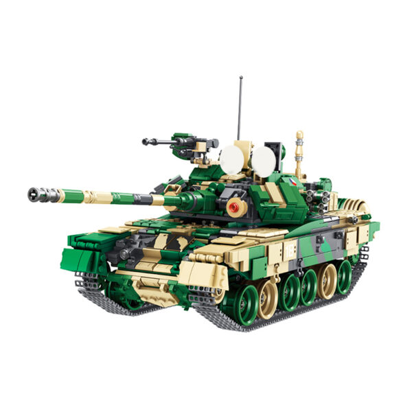 Panlos Brick Tank World T-90 Main Battle Tanks Modell Nr. 632005 – Bild 2