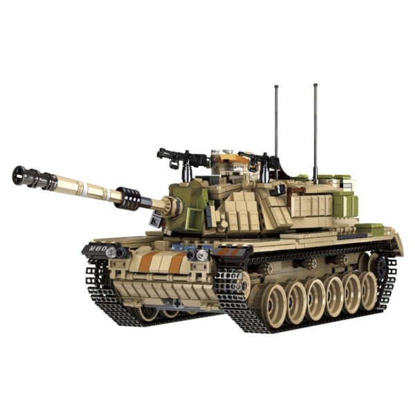 Panlos Brick Tank World M60 Magach Main Battle Tank Modell Nr. 632004 – Bild 2