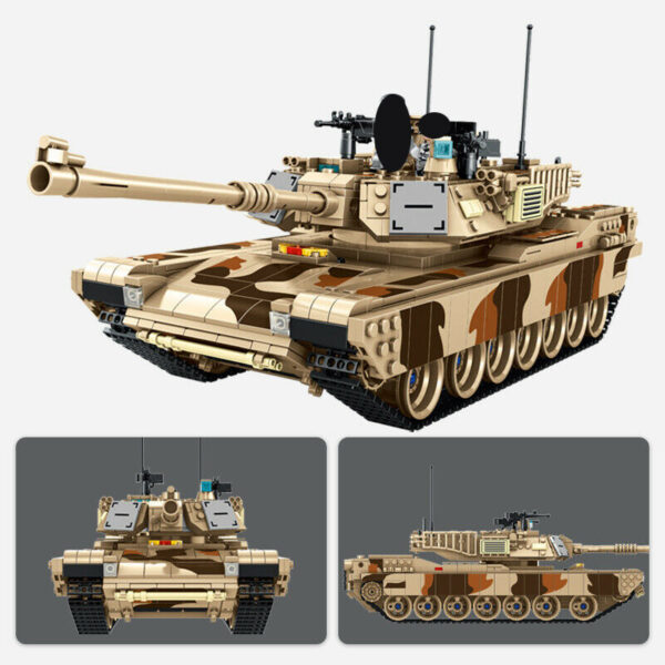 Panlos Bricks Tank World M1 A2 Abrams Modell Nr. 632010 – Bild 3