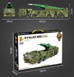 Panlos Bricks DF-17 Ballistic Missile Modell Nr. 639007 – Bild 5