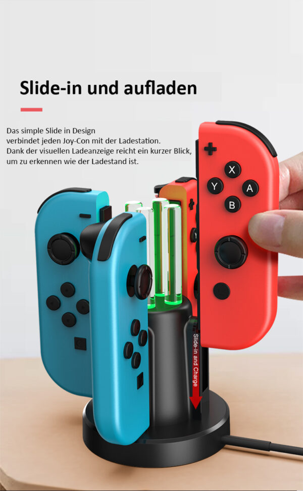 4in1 Joy-Con Quad-Charger  [Nintendo Switch] – Bild 6