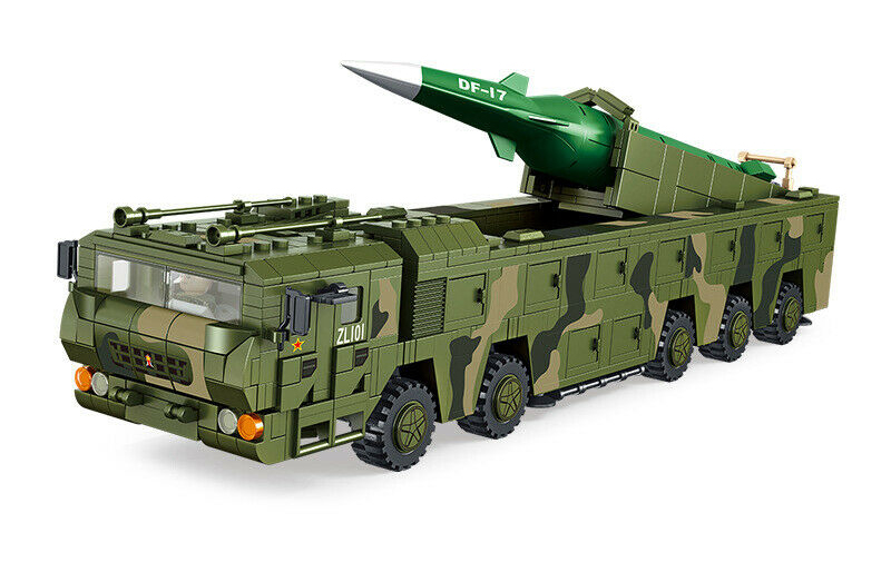 s-l1600MIUGo1U2Xv9w5.jpg Panlos Bricks DF-17 Ballistic Missile Modell Nr. 639007 – Bild 1