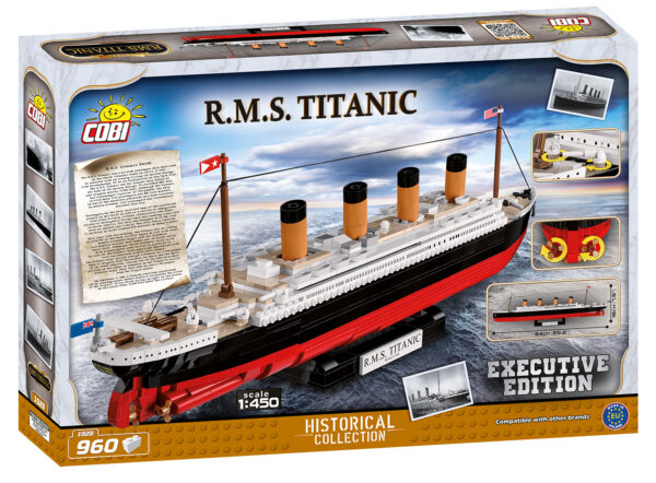 Cobi R.M.S. Titanic Executive Edition Historical Collection Modell Nr.1928 – Bild 7