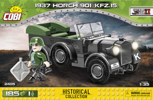 Cobi 1937 Horch 901 (KFZ. 15) Historical Collection Modell Nr. 2405 – Bild 2