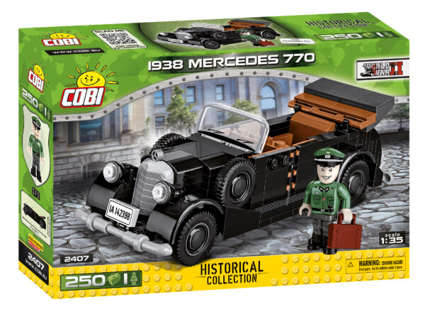 Cobi 1938 Mercedes 770 Historical Collection Modell Nr. 2407 – Bild 8