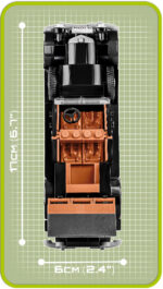 Cobi 1938 Mercedes 770 Historical Collection Modell Nr. 2407 – Bild 5