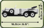 Cobi 1939 Mercedes G4 Historical Collection Modell Nr. 2409 – Bild 4