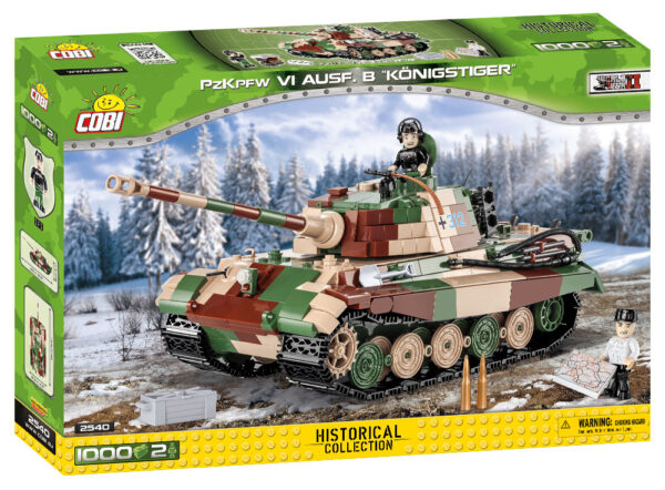 Cobi PzKPFW VI Ausf. B ''Königstiger'' Historical Collection Modell Nr. 2540 – Bild 3