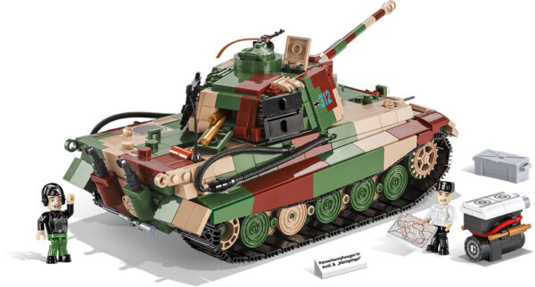 Cobi PzKPFW VI Ausf. B ''Königstiger'' Historical Collection Modell Nr. 2540 – Bild 2