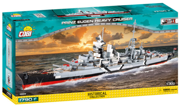 Cobi Prinz Eugen Heavy Cruiser Historical Collection Modell Nr.4823 – Bild 4