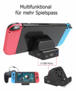 Multifunktions Dockingstation mit Lüfter passend für Nintendo Switch – Bild 4