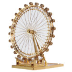 Piececool 3D Metallpuzzle London Eye in Gold Modell Nr. P043-G – Bild 2