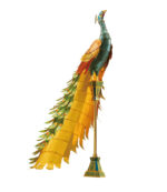Piececool 3D Metallpuzzle Colourful Peacock  Modell Nr. P102-NGB – Bild 4