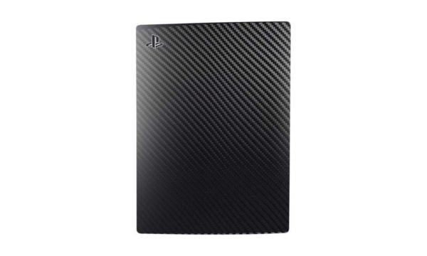 Carbon Skins passend für PS5 Disc Version in schwarz mit 3D Effekt – Bild 5