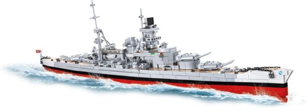 Cobi Battleship Scharnhorst Historical Collection Modell Nr. 4818 – Bild 2