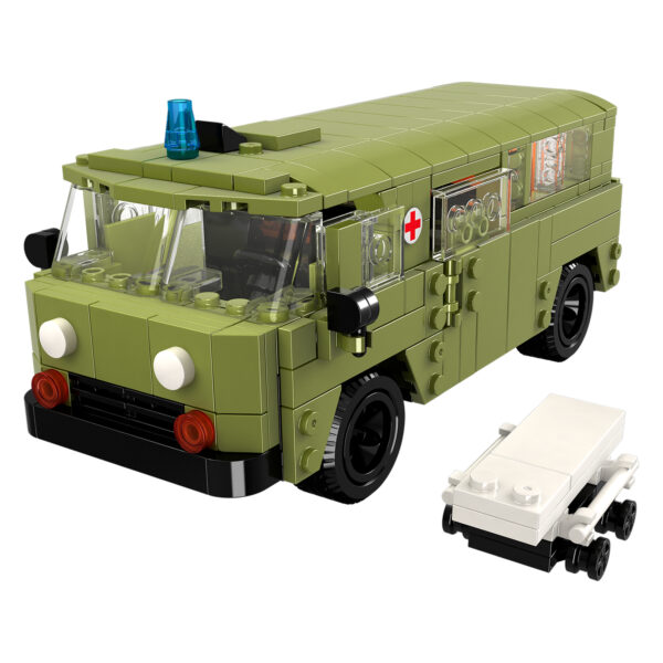 UAZ 452 Buchanka Russischer Militär Kleinbus Modell 1:25 – Bild 2
