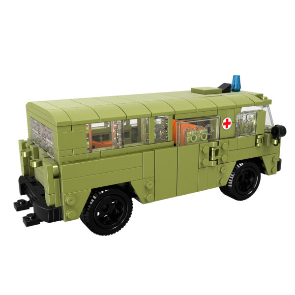 UAZ 452 Buchanka Russischer Militär Kleinbus Modell 1:25 – Bild 3