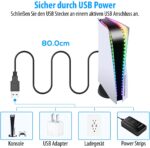 RGB-LED-Strip für Playstation 5 Konsole – Bild 4