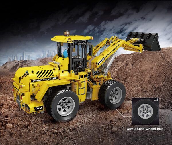 Mould King Bulldozer Modell Nr. 13122S – Bild 6
