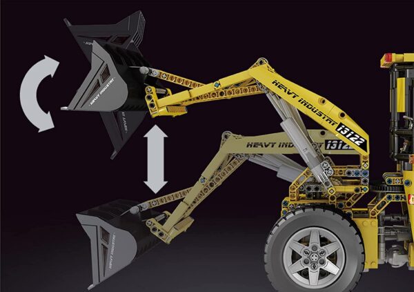 Mould King Bulldozer Modell Nr. 13122S – Bild 5