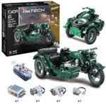 CaDa deTech RC Militärmotorrad mit Beiwagen Modell Nr. C51021W