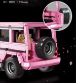 Rael King Kong Barbie Jeep Pink Modell Nr. 50011 – Bild 5
