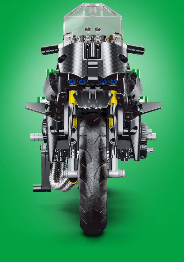 Mould King Motorcycle Modell Nr. 23002 – Bild 3
