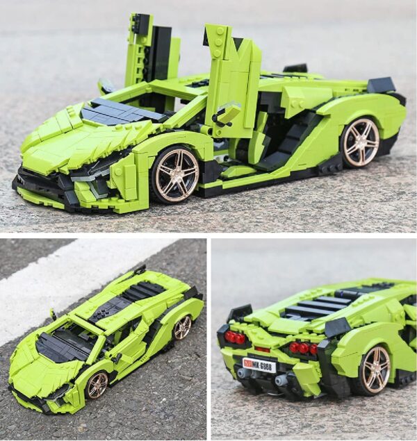 Mould King Lamborghini Design by Firas Abu-Jaber Modell Nr. 10011 – Bild 4