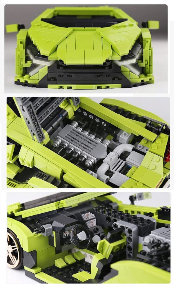 Mould King Lamborghini Design by Firas Abu-Jaber Modell Nr. 10011 – Bild 3