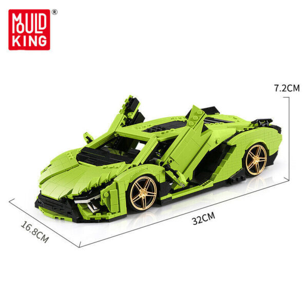 Mould King Lamborghini Design by Firas Abu-Jaber Modell Nr. 10011 – Bild 2