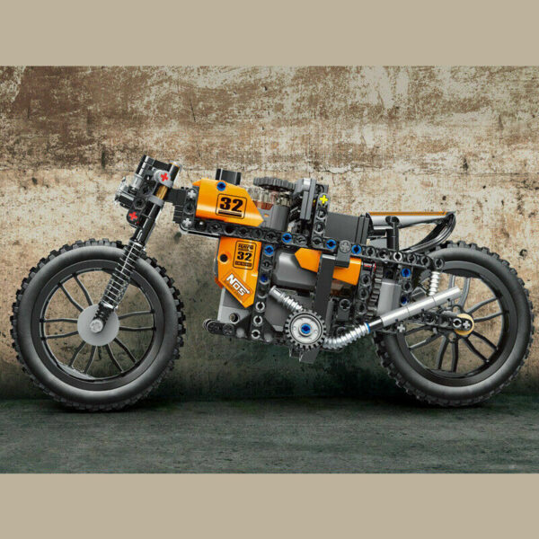 Mould King Motorrad mit Power Pack Modell Nr. 23005 – Bild 2