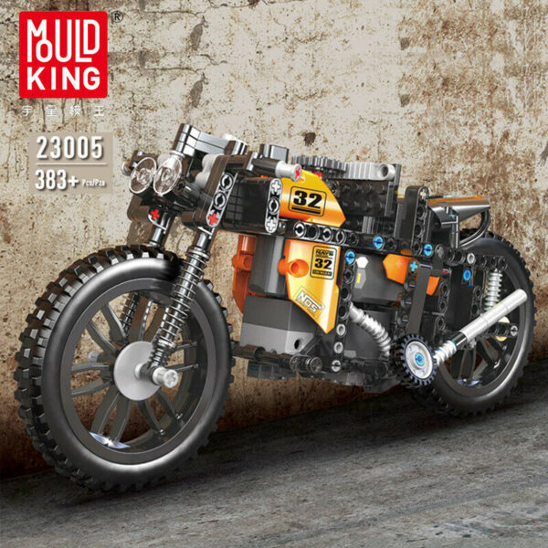 Mould King Motorrad mit Power Pack Modell Nr. 23005 – Bild 5